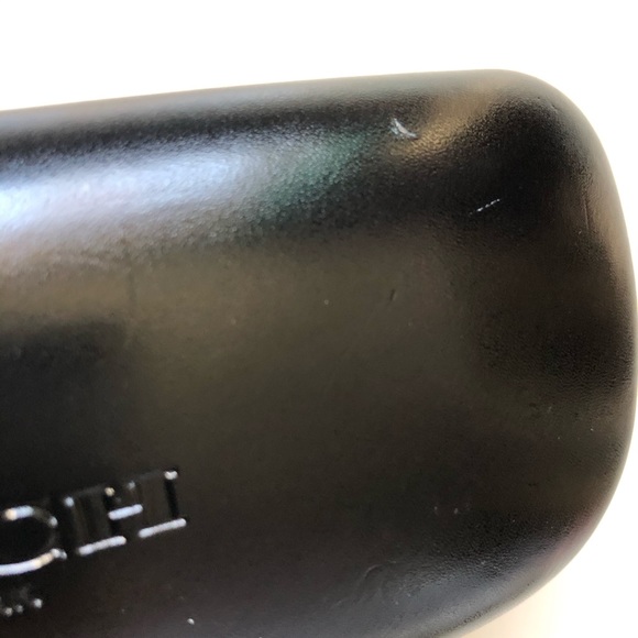 Coach Large Black Sunglass Glass Case - Picture 5 of 5